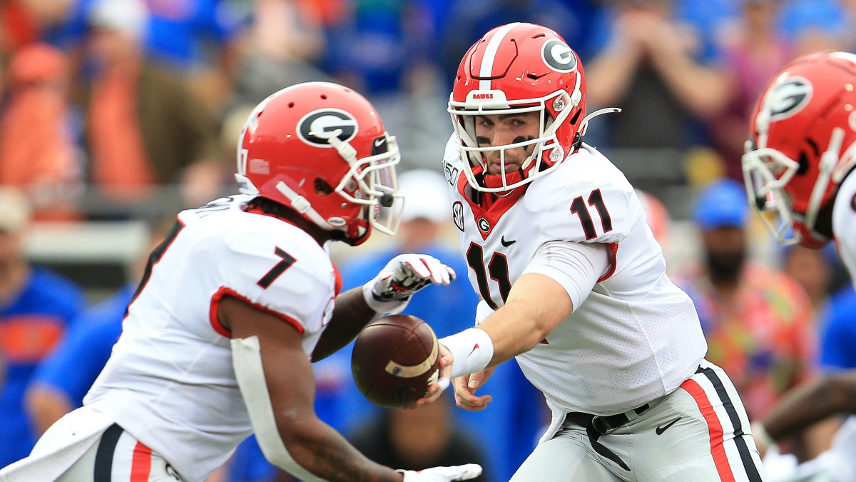 Georgia vs Auburn college football predictions