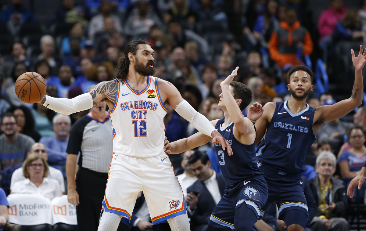 Steven Adams might be a perfect fit next to Kristaps Porzingis