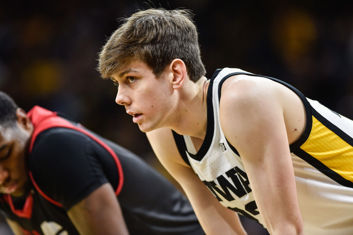 Iowa forward Patrick McCaffery has played 26 minutes this season, but is day-to-day while dealing with 'residual health issues' related to the thyroid cancer he was treated for in 2014.