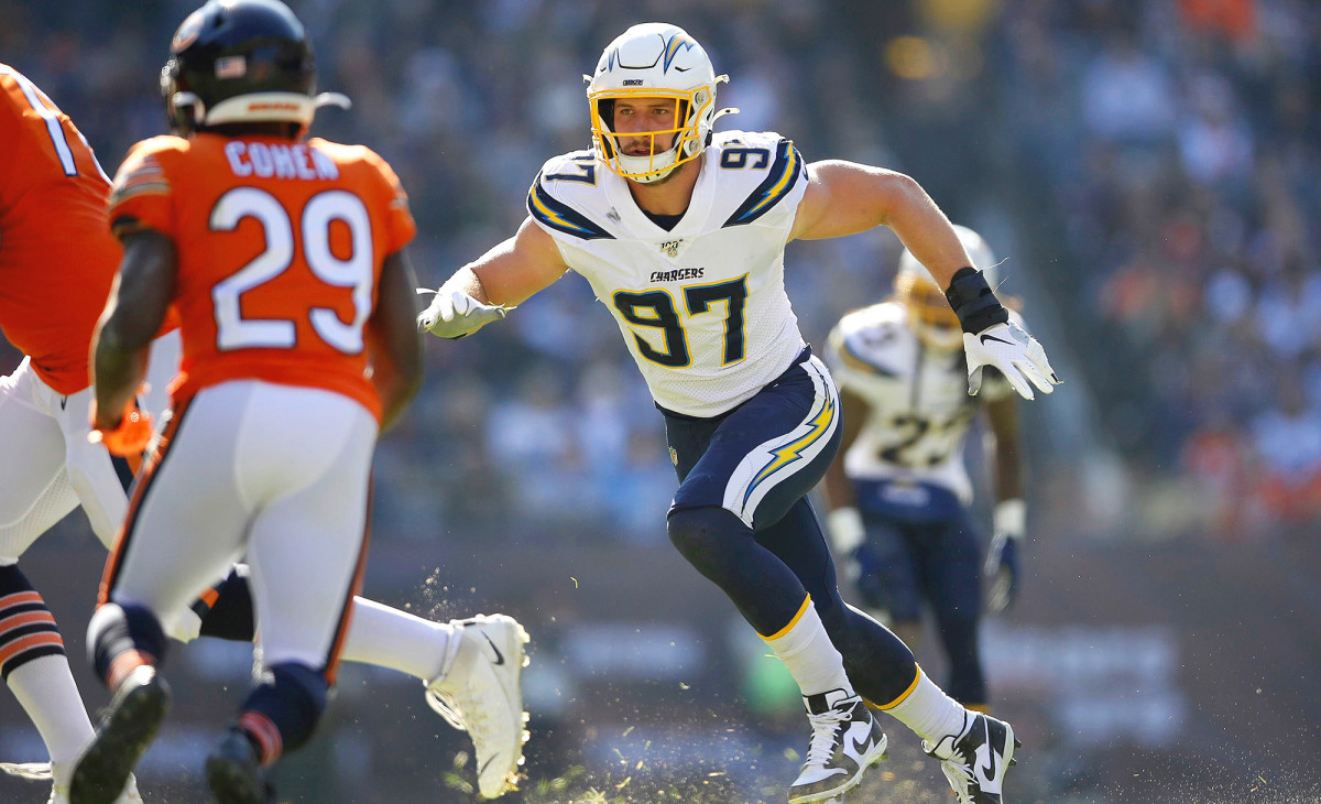 Bosa, who has 8.5 sacks for Los Angeles, will take his hard-charging act south of the border. 