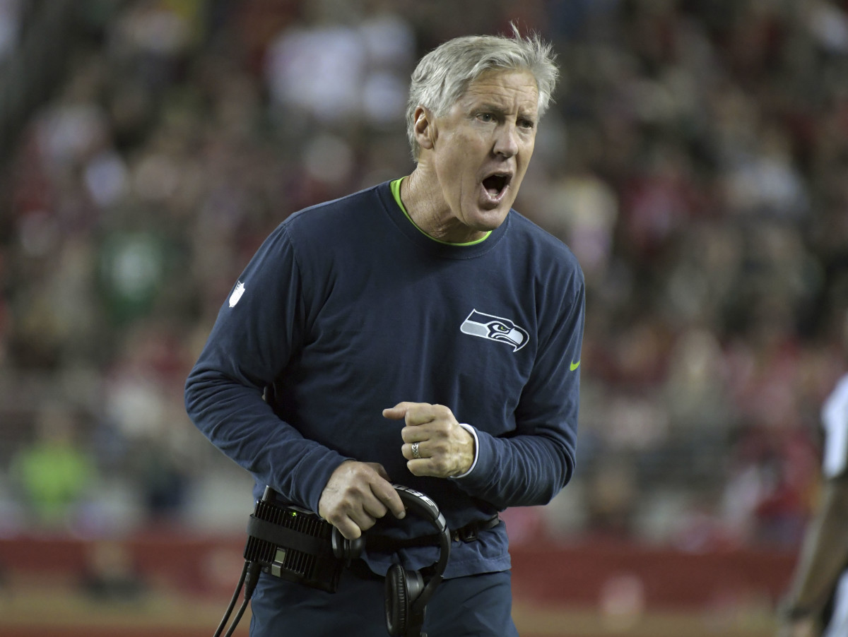 Seahawks coach Peter Carroll brings his 8-2 team to Philly on Sunday