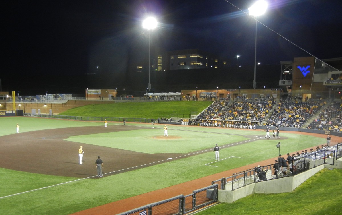 Monongalia County Ballpark host the West Virginia Mountaineers and the West Virginia Black Bears a Pirate baseball affiliate.