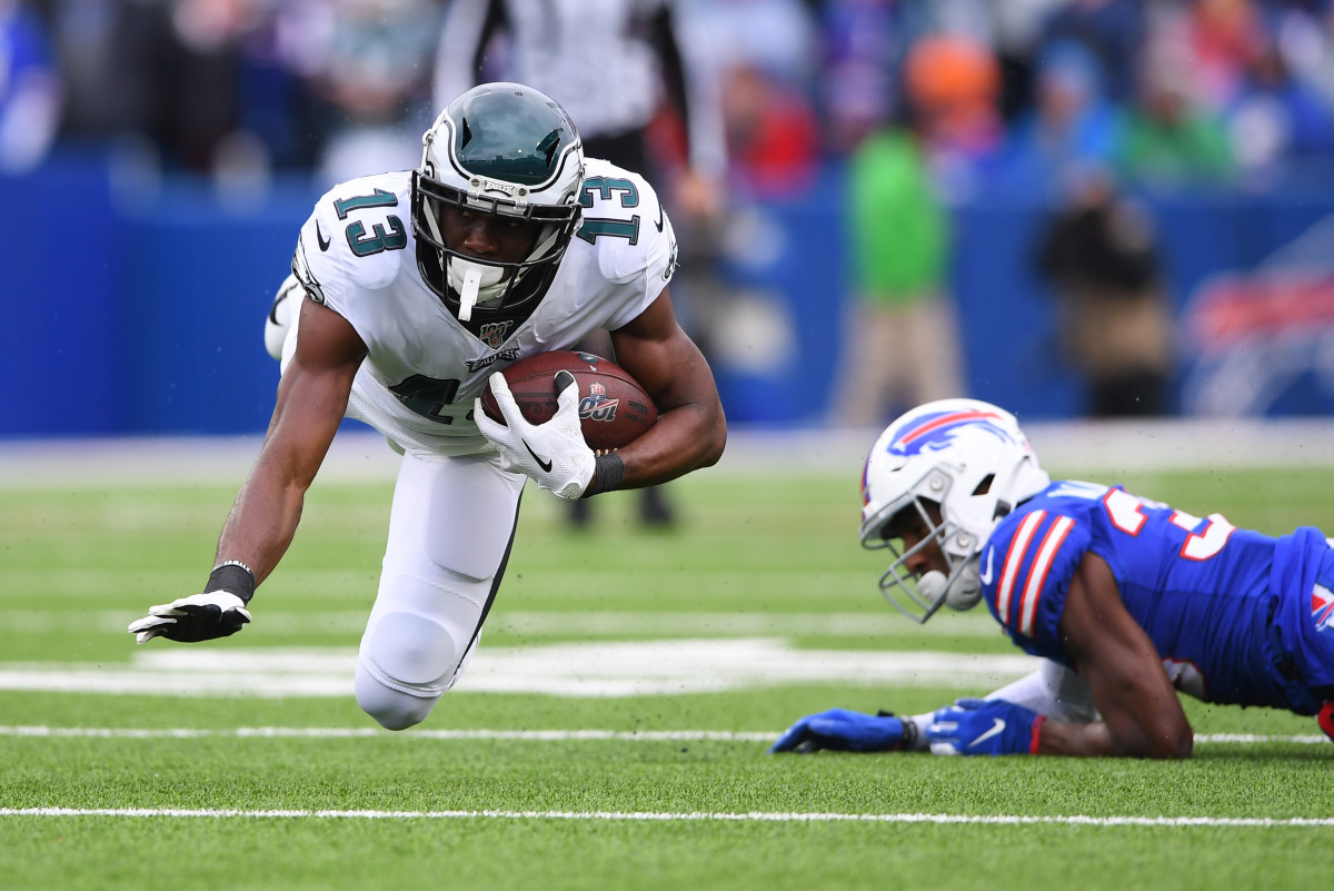 Struggling WR Nelson Agholor is staying away from social media