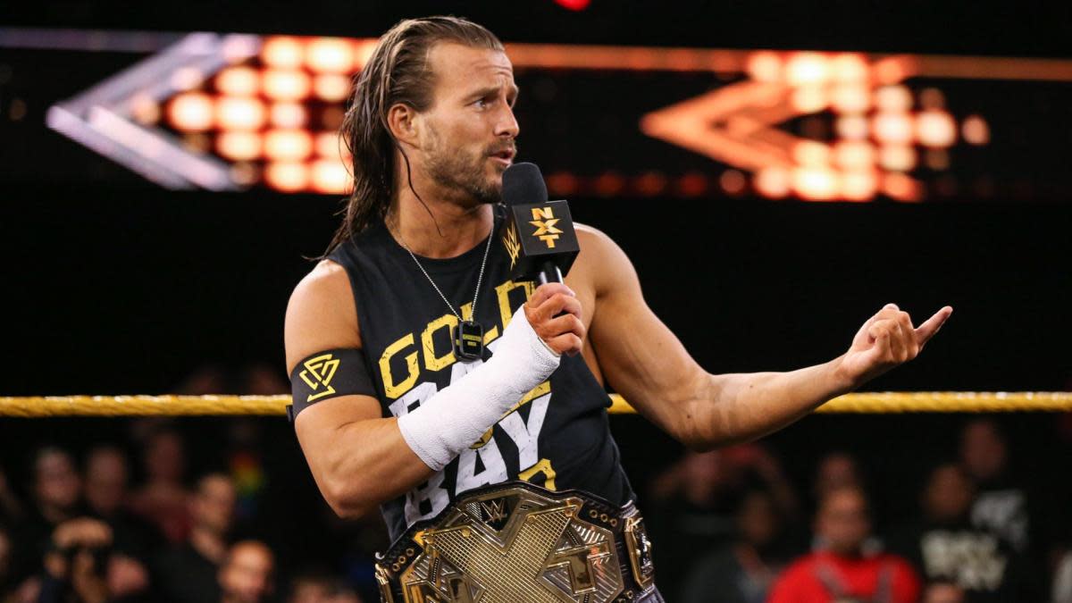 WWE NXT Champion Adam Cole in the ring