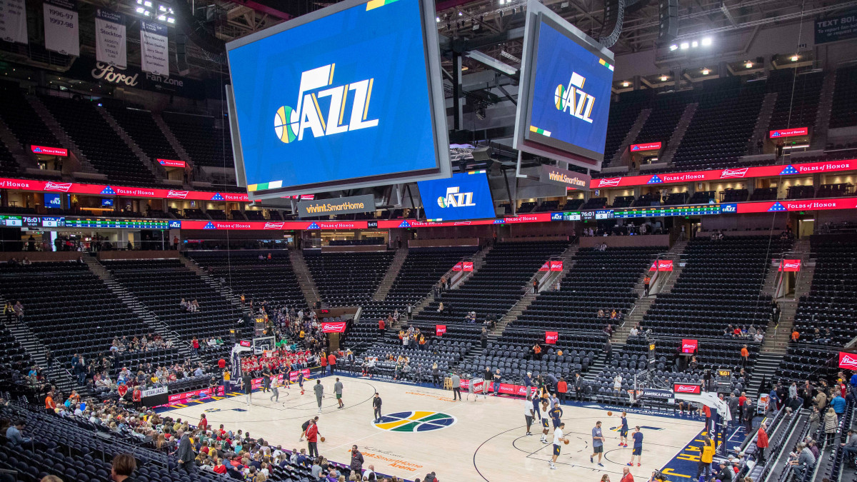 Energy Solutions Arena Seating Chart Jazz Games