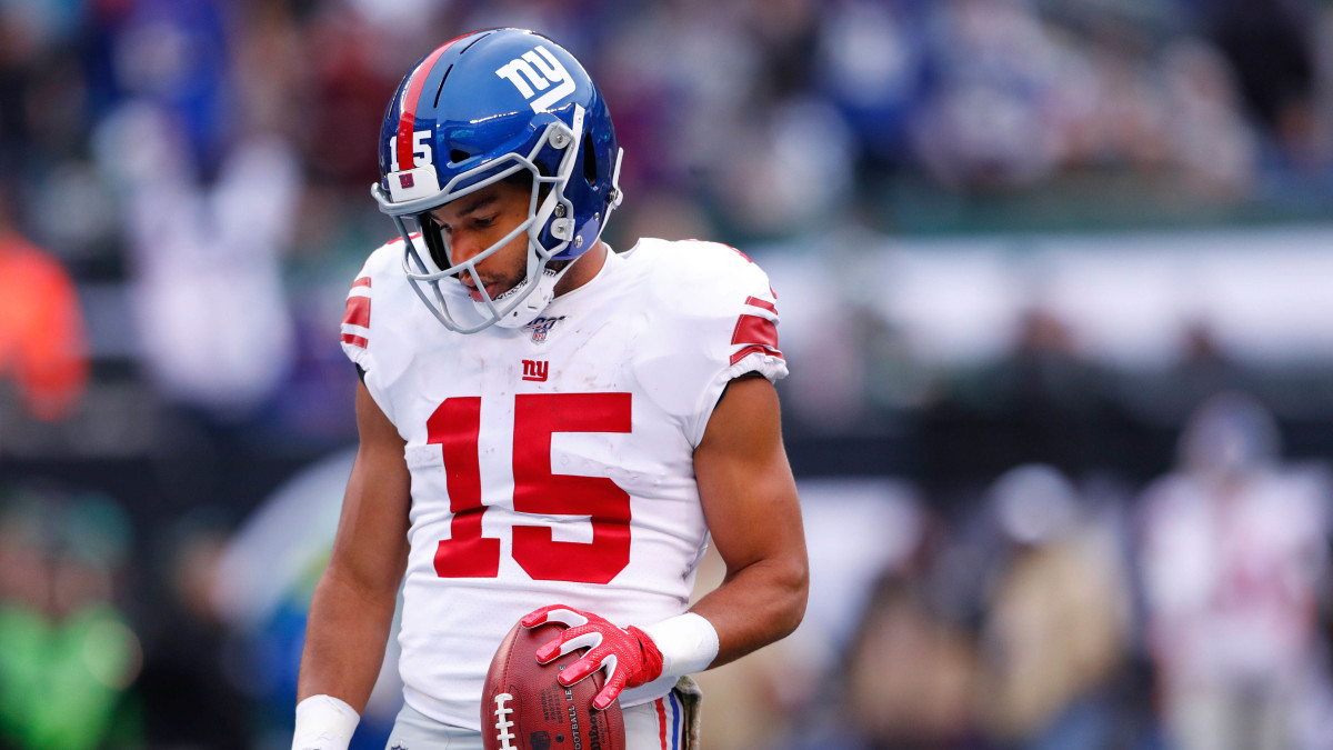 Tate suffered a concussion against the Bears, leaving the Giants thin at the receiver position. 