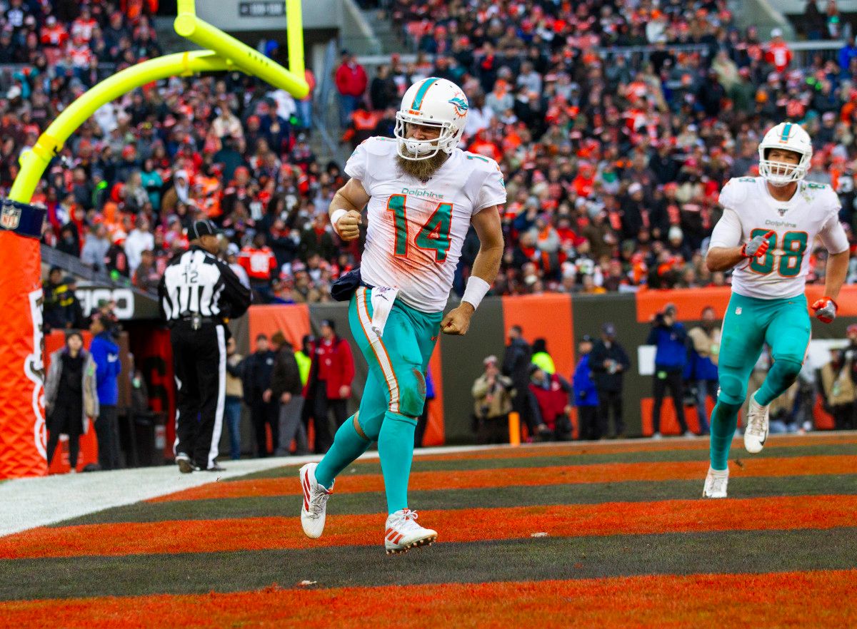 Miami quarterback Ryan Fitzpatrick slayed the Eagles when he was with Tampa Bay last year