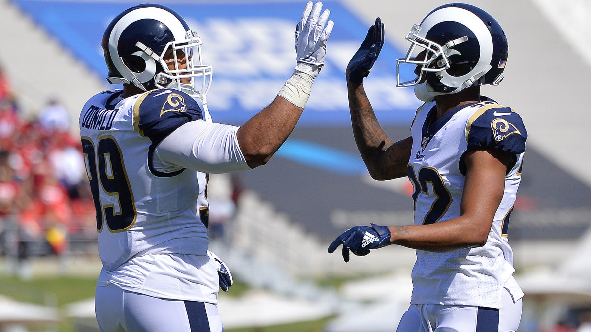Aaron Donald, Marcus Peters