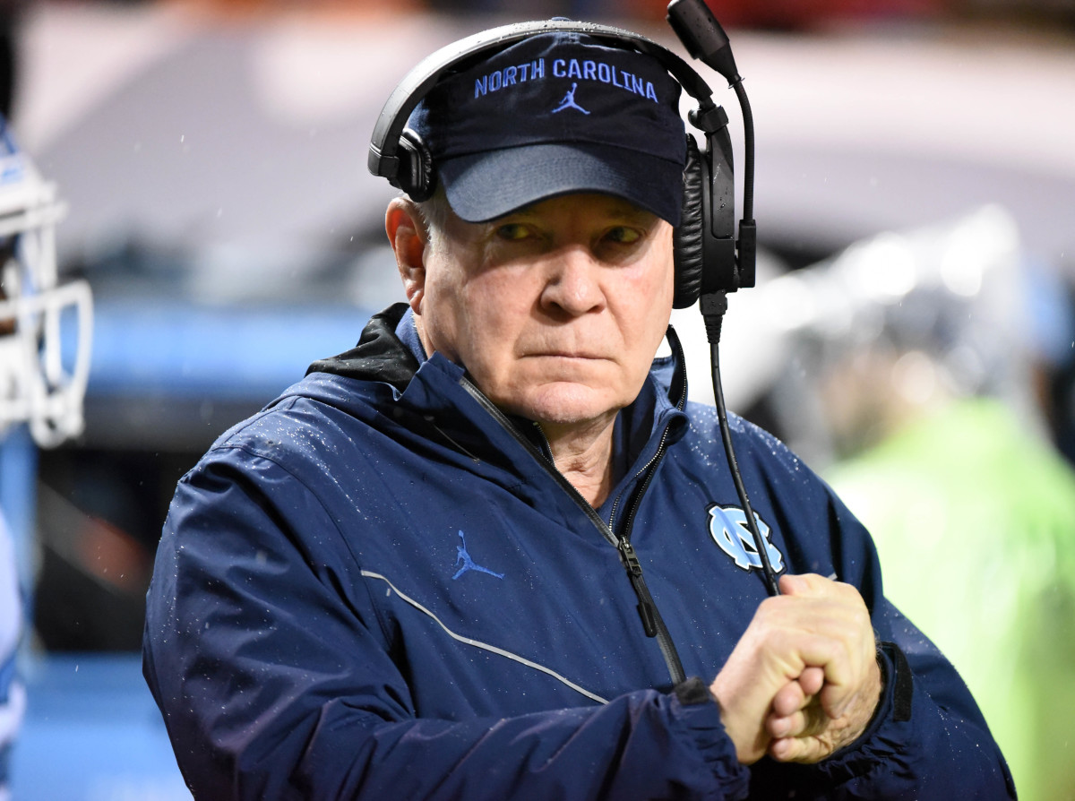 Mack Brown Hits Recruiting Trail With a Smile After Win over State