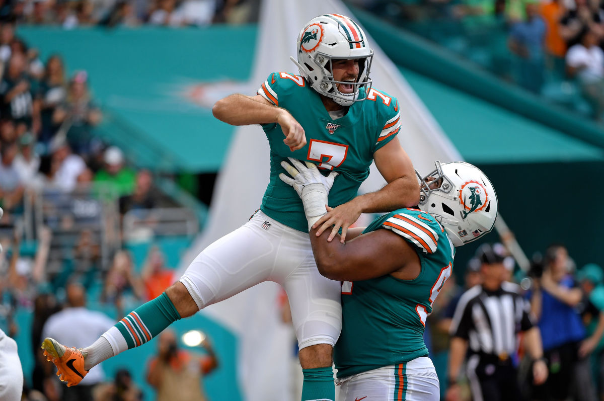 The Miami Dolphins stunned the Eagles with a win on Sunday, all but ending any hopes Philly has to make the playoffs