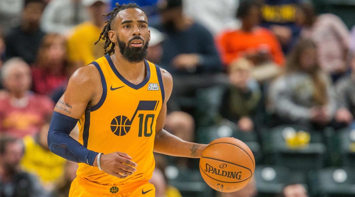 Mike Conley injury news: Jazz guard leaves game vs 76ers - Sports  Illustrated