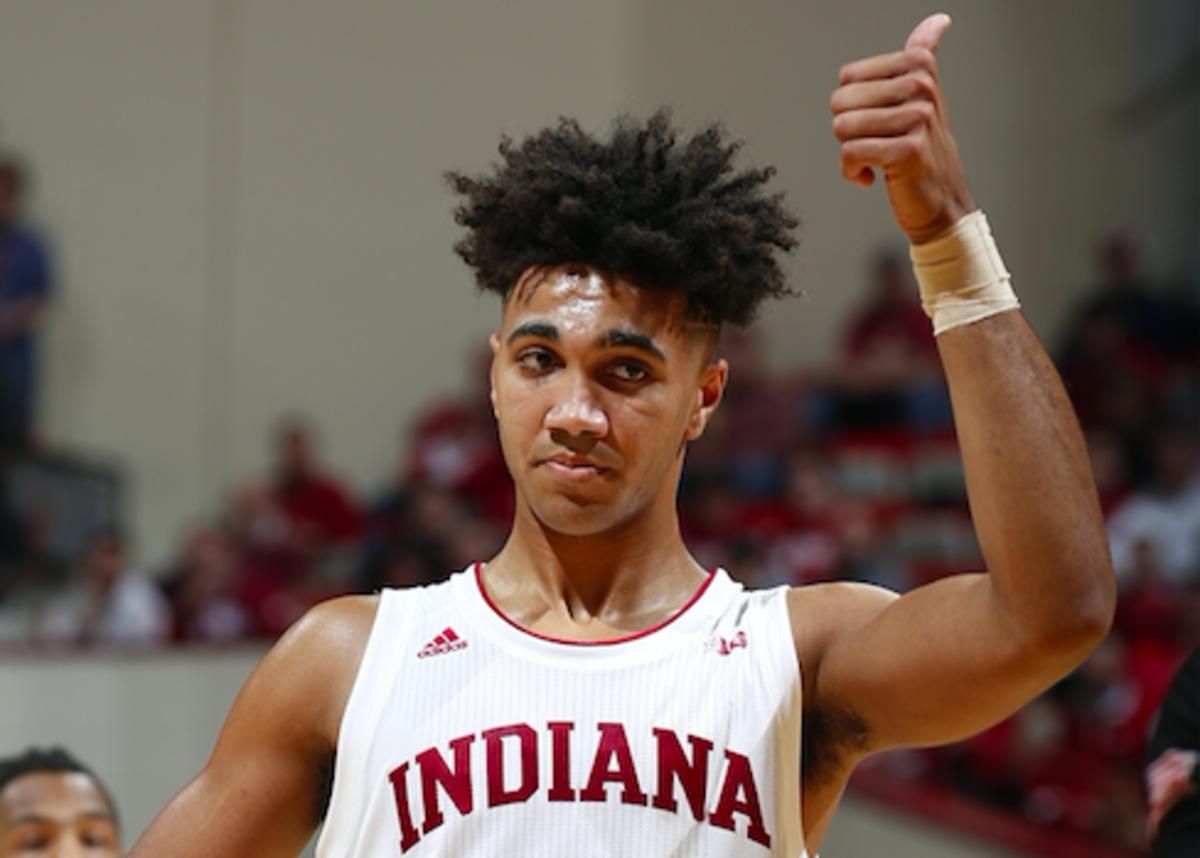Indiana's Trayce Jackson-Davis helped the Hoosiers beat Florida State.