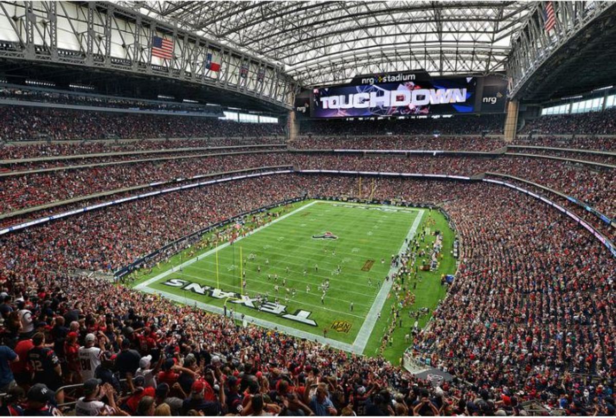 NRG Stadium in Houston is the site of the Academy Sports and Outdoors Texas Bowl