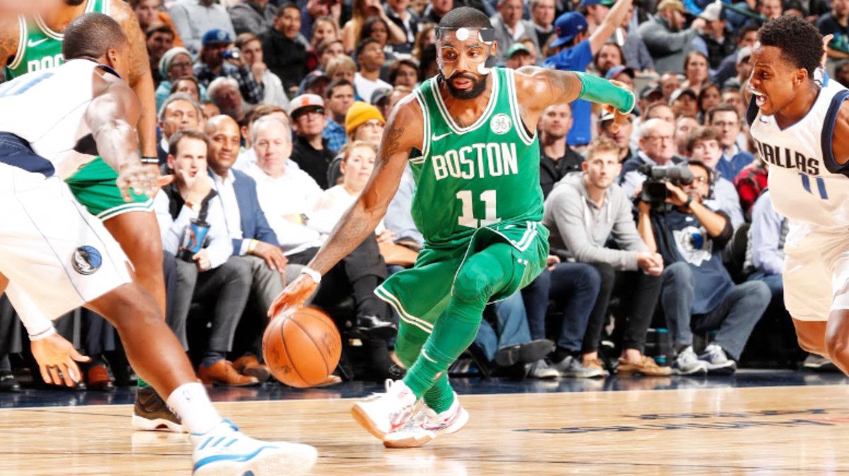 A healthy Kyrie Irving could drive the Celtics to the NBA Finals this season.