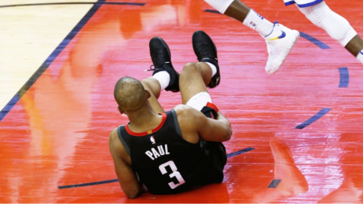 Chris Paul's right-hamstring injury may have cost the Rockets an NBA title last season.