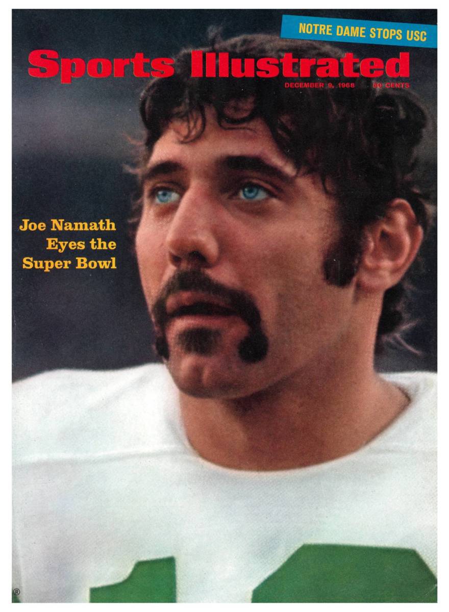 Joe Namath, Sports Illustrated cover, Dec. 9, 1968