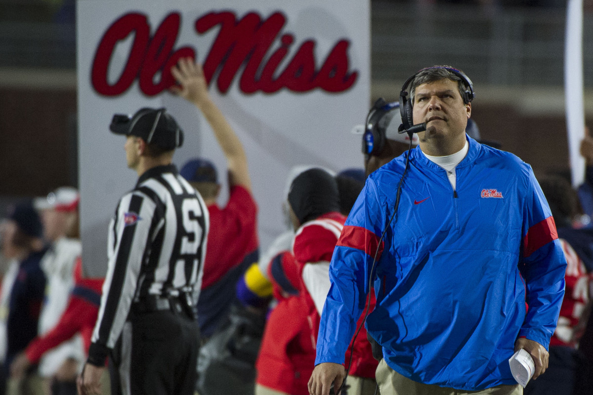 Matt Luke, now the O-line coach at Georgia, has ties with current commits at Ole Miss. 