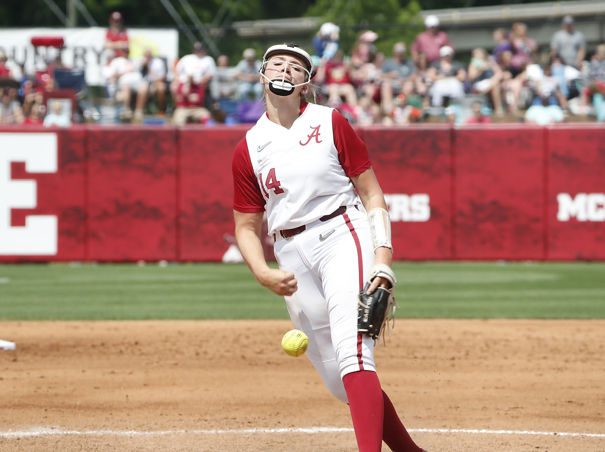 Alabama ace pitcher Montana Fouts