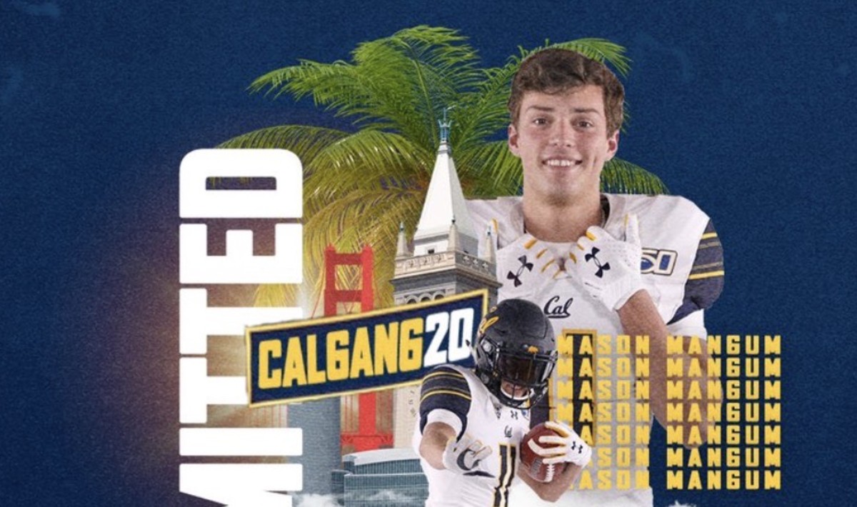 Wide receiver Mason Mangum gives Cal its 24th recruiting commitment