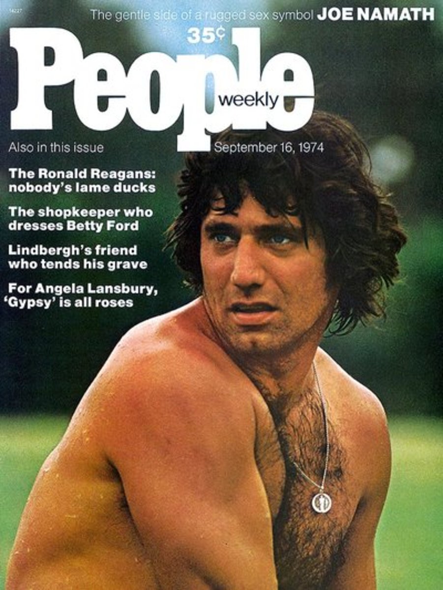 Joe Namath cover, People, Sept. 16, 1974