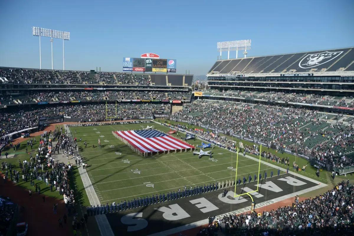 Oakland Coliseum, Kirby Lee, USA TODAY Sports photo