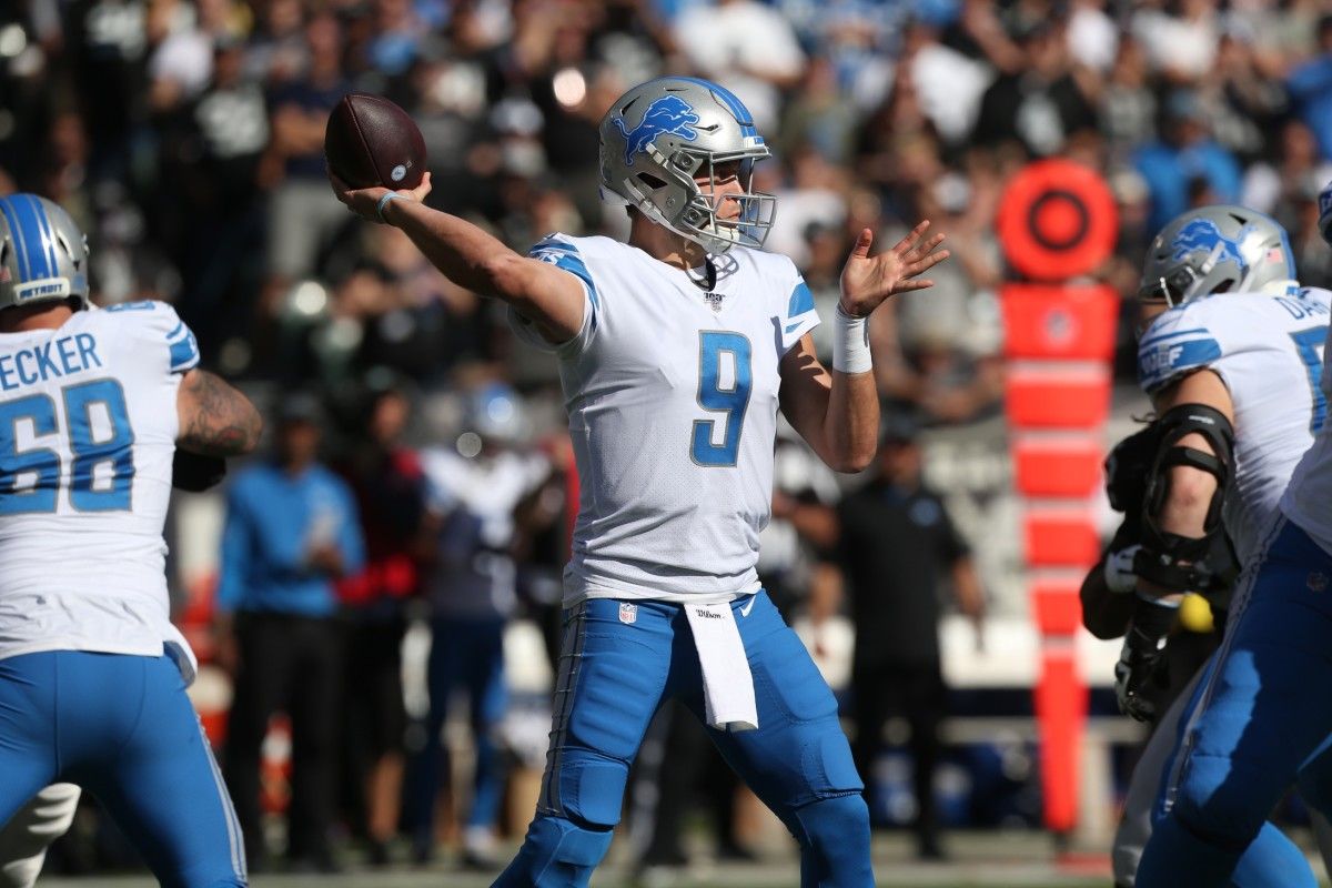 Quarterback Matthew Stafford
