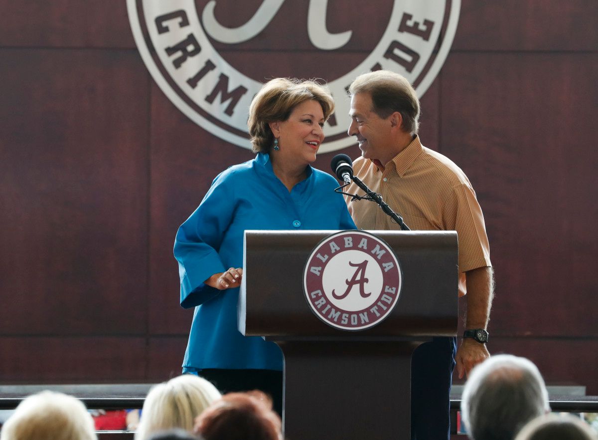 Nick and Terry Saban