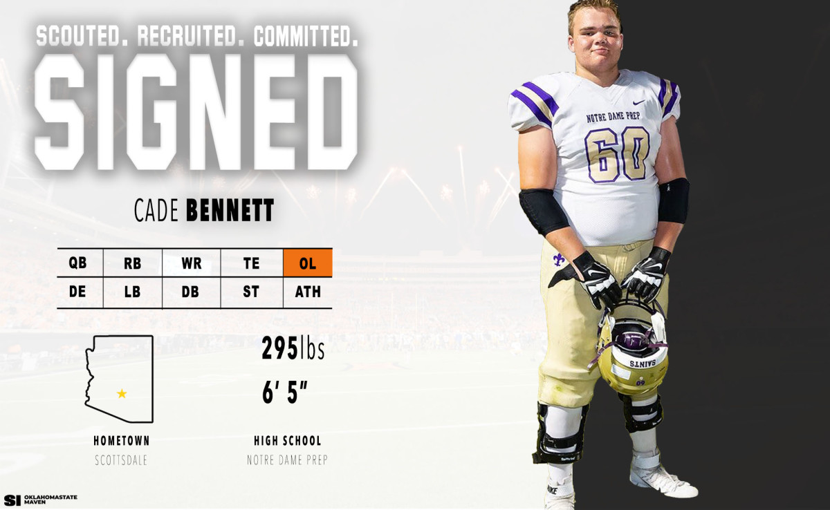 Cade Bennett Signing Day Graphic Final