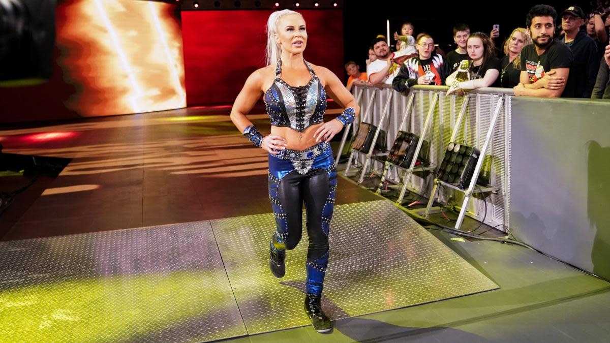 WWE's Dana Brooke makes her entrance