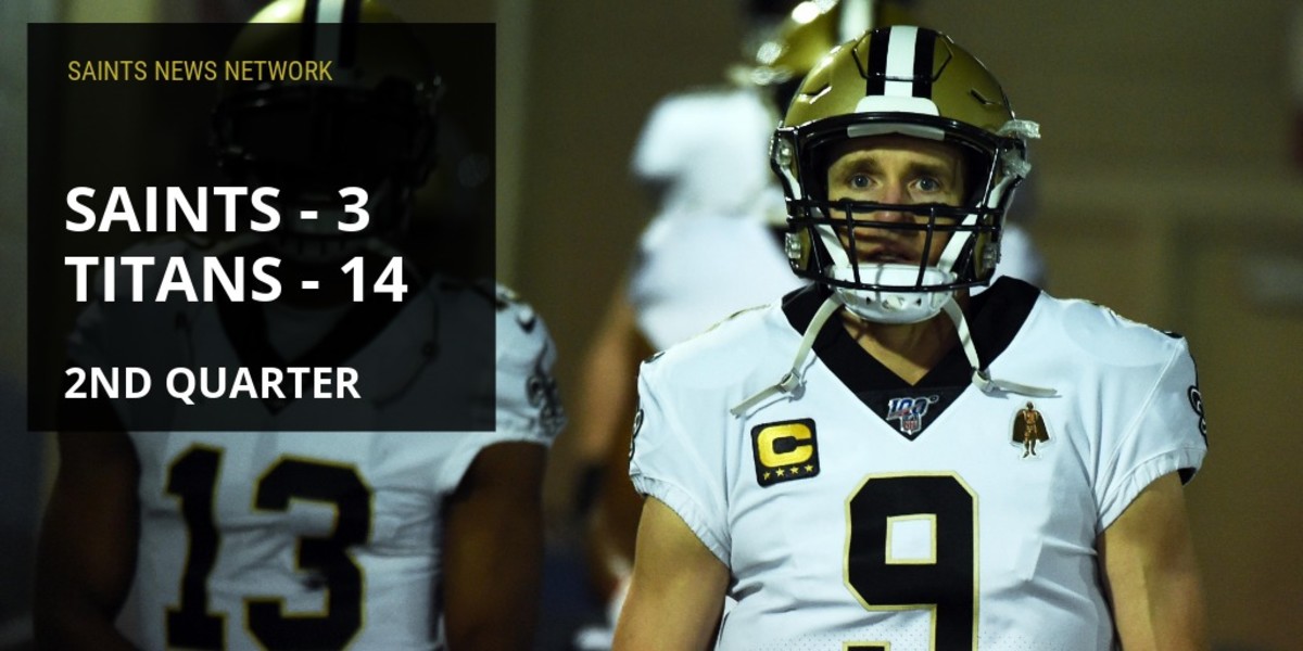 SAINTS-TITANS SCORE 2ND QTR