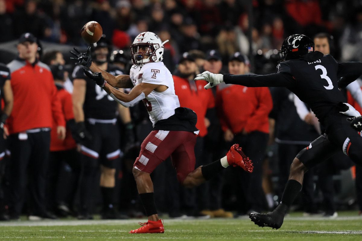 Receiver Jadan Blue leads the Owls in receptions this season.