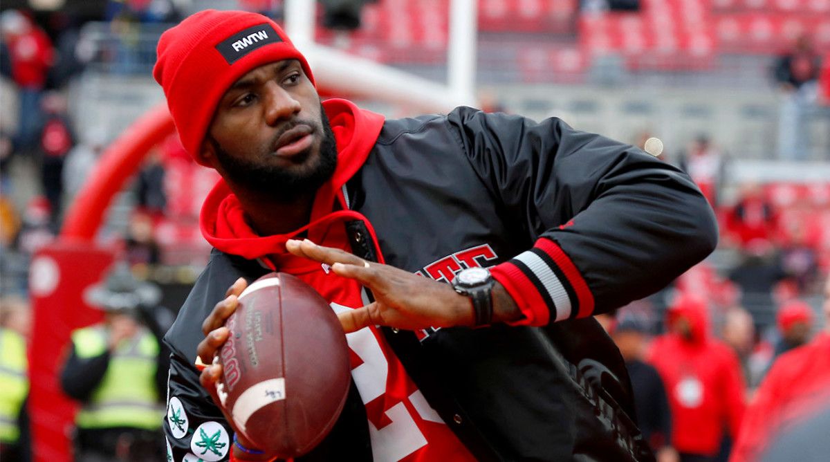 LeBron James gives Ohio State Beats 