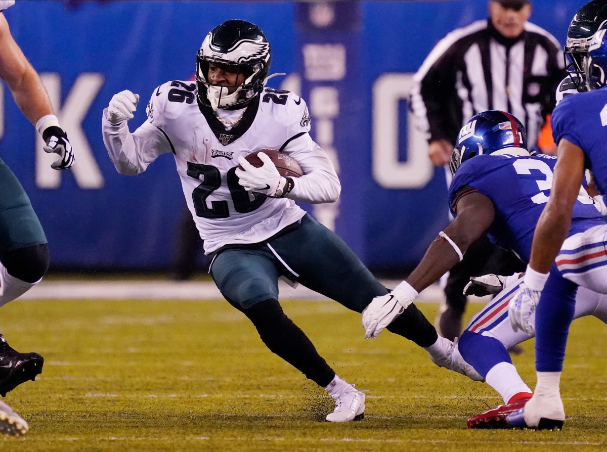 Eagles rookie running back Miles Sanders honored by PFWA