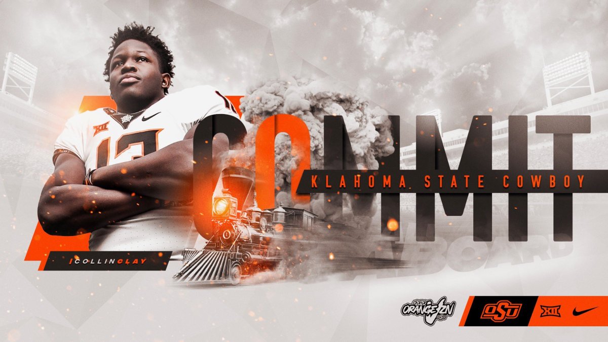 Collin Clay registered is commitment to transfer and be part of the spring semester at Oklahoma State on Monday, Dec. 30.