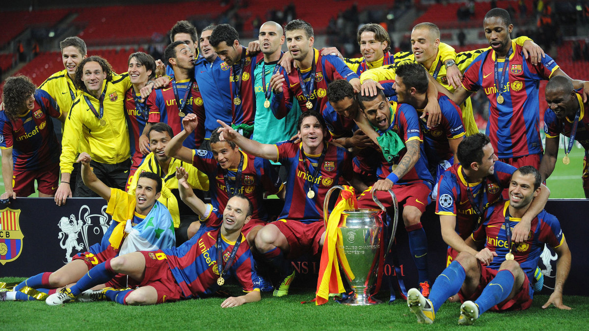 Barcelona wins the 2011 Champions League final