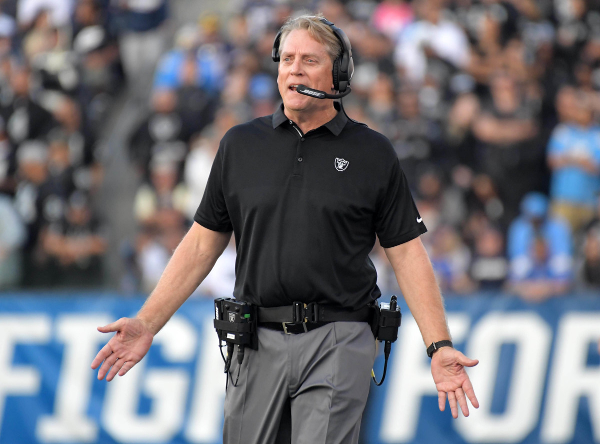 Jack Del Rio © Kirby Lee-USA TODAY Sports
