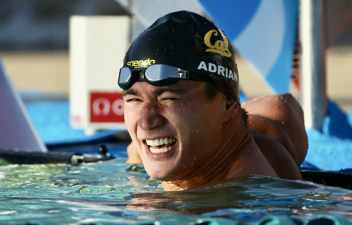 Nathan Adrian won 11 NCAA titles in freestyle sprints and relays.