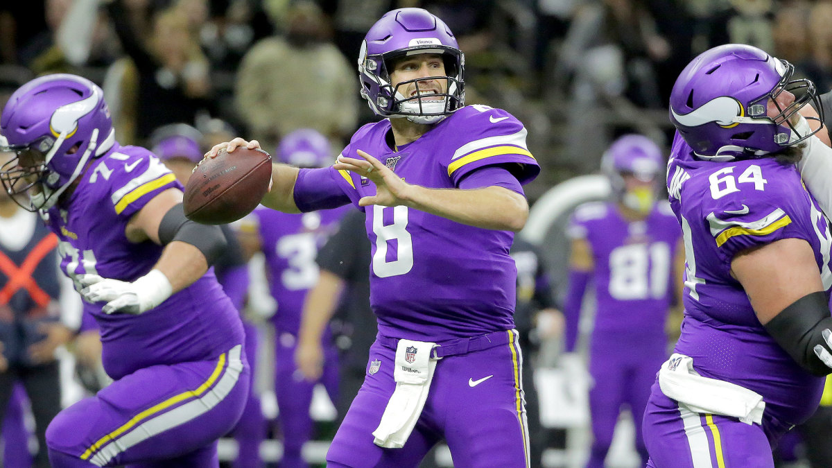 NFL playoffs: Vikings' Kirk Cousins gets elusive playoff win vs. Saints -  Sports Illustrated