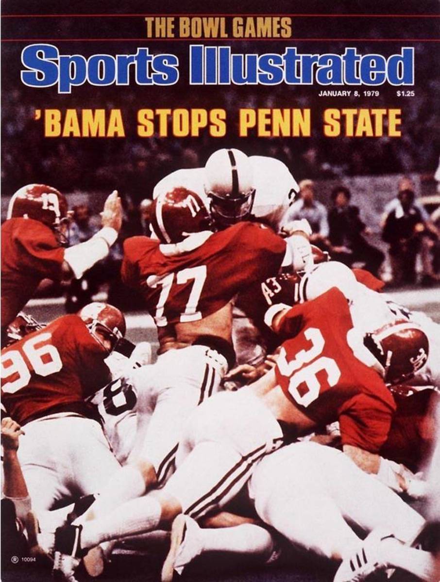 Sports Illustrated cover, Jan. 8, 1979, Goal-stand against Penn State