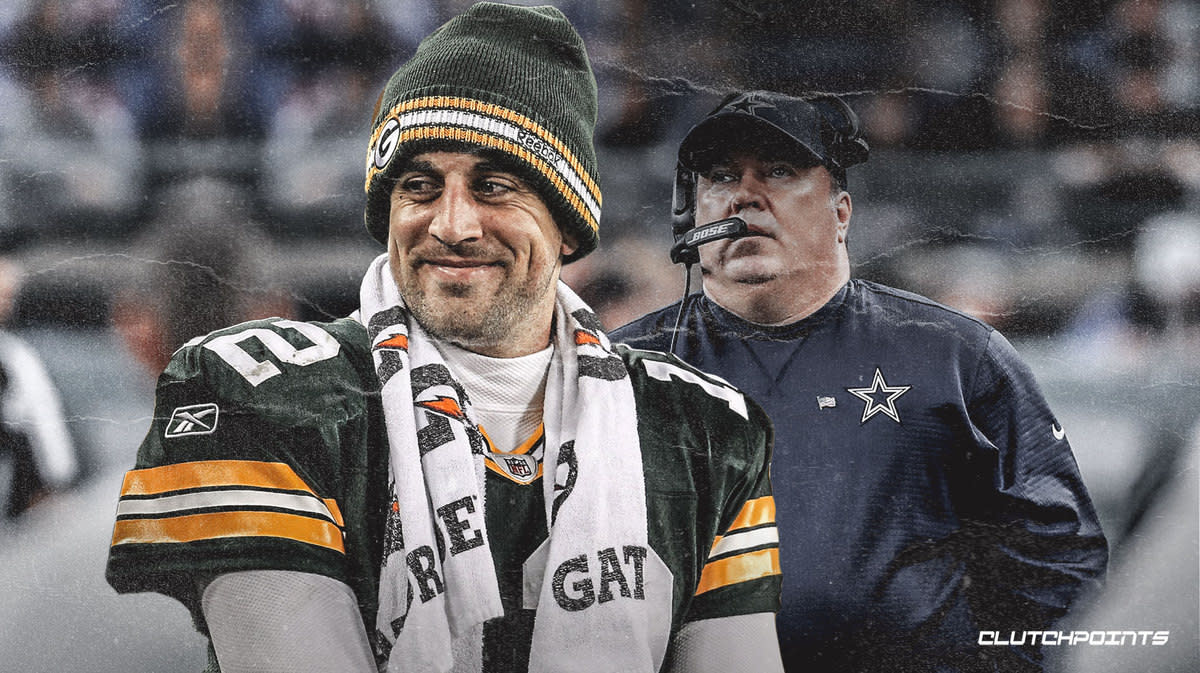 Packers-news-Aaron-Rodgers-speaks-out-on-Cowboys-hiring-Mike-McCarthy