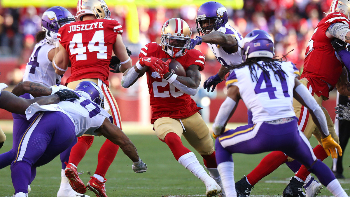 49ers ride run game over Vikings to NFC championship game - Sports