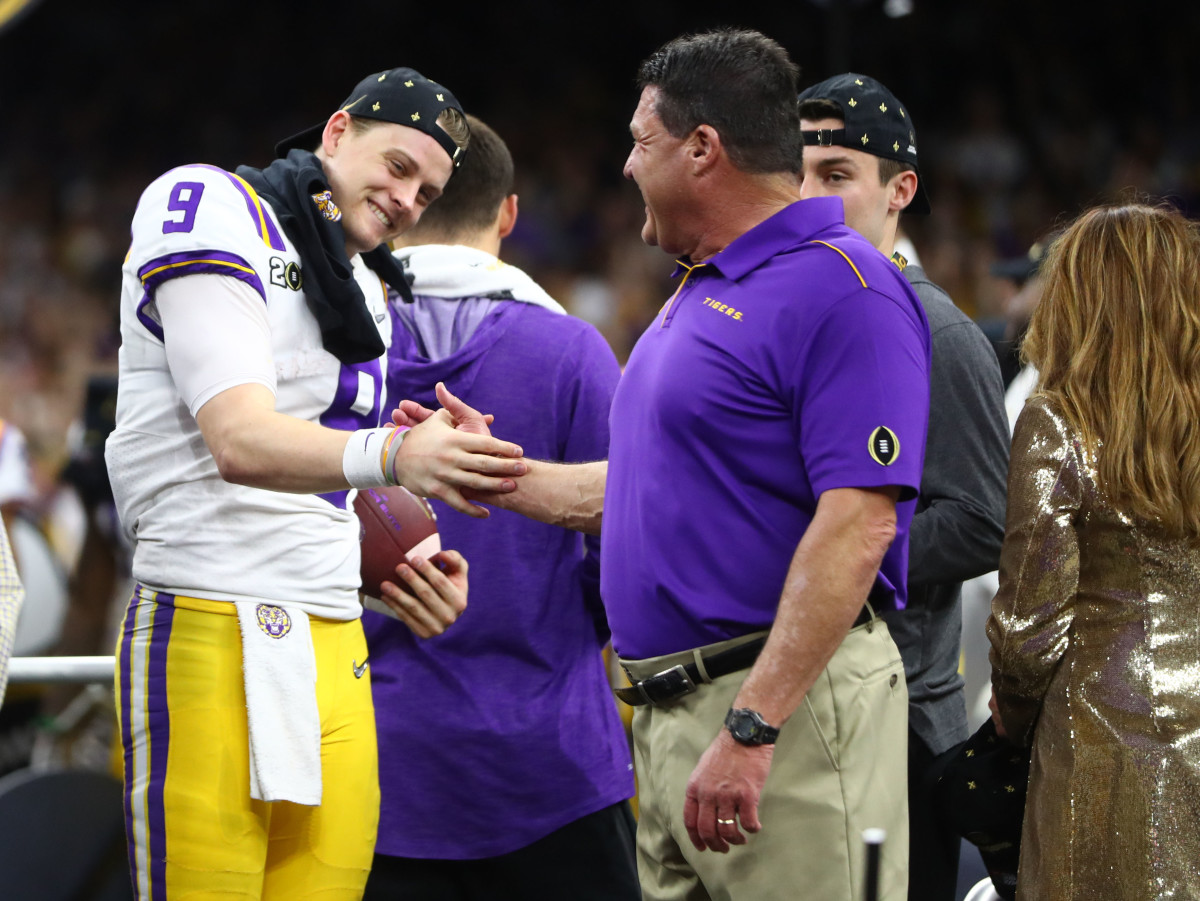 Video LSU Players, Coaches React to National Championship Win Sports Illustrated LSU Tigers