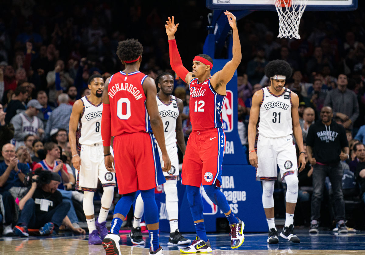 seller Artificial Thought Philadelphia 76ers Back on Track with a Win vs. Brooklyn Nets - Sports  Illustrated Philadelphia 76ers News, Analysis and More