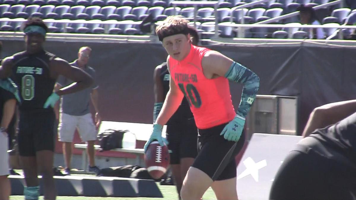 Watch Notre Dame Commitment Cane Berrong at Work SI AllAmerican