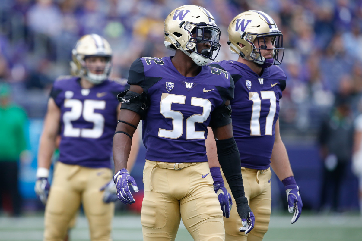 Linebacker Ariel Ngata has left the Washington football program in search of more playing time elsewhere.
