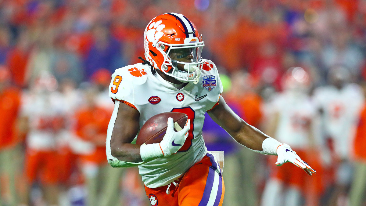 Clemson football Travis Etienne NFL draft