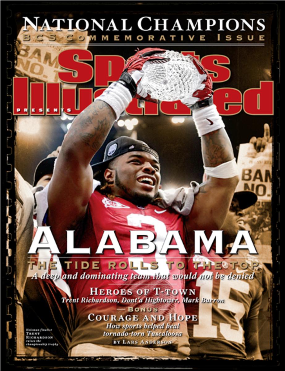 Sports Illustrated commemorative issue, Jan. 16, 2012, Trent Richarson