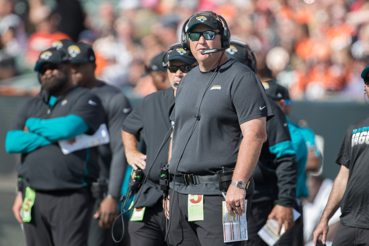 Jacksonville Jaguars HC Doug Marrone on New OC Jay Gruden