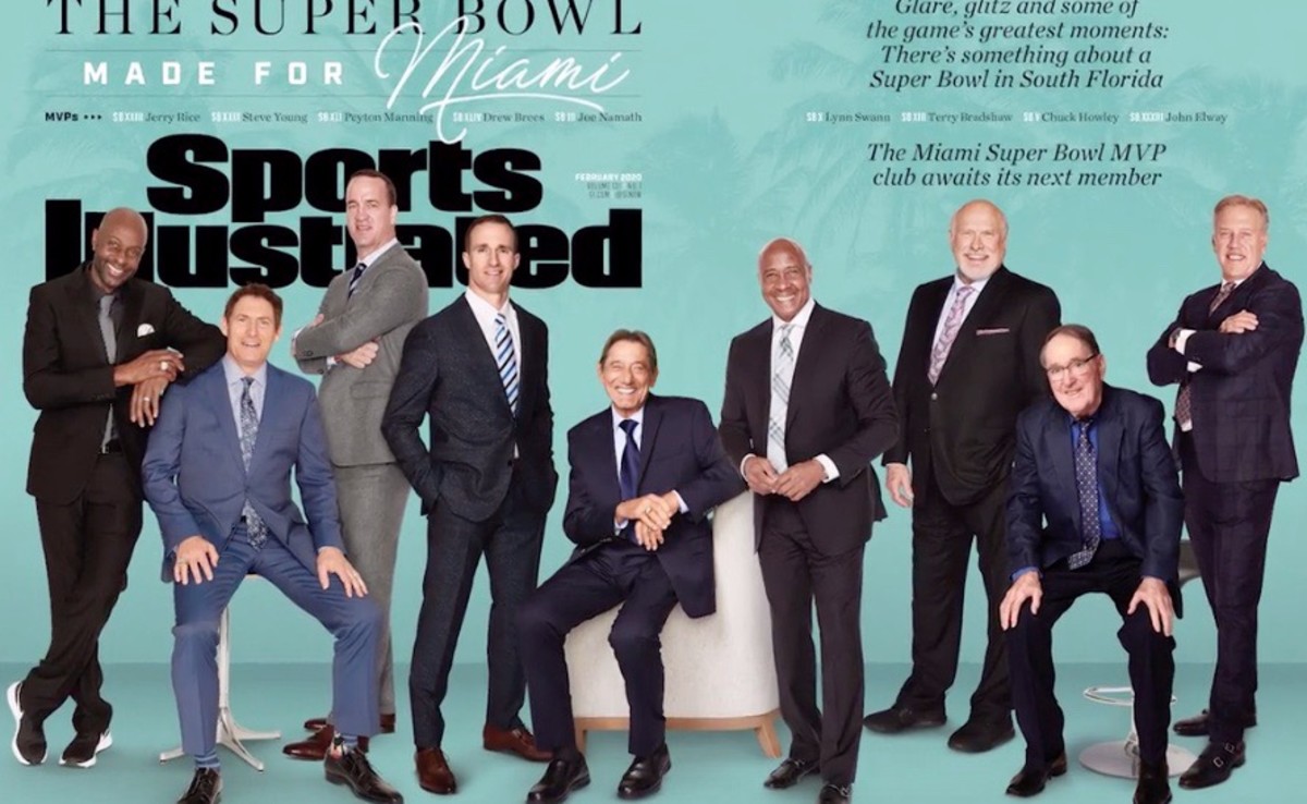 Sports Illustrated cover, February 2020, Joe Namath