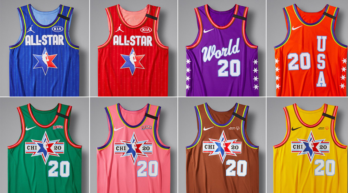 NBA All-Star Jerseys Revealed